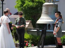 The ‘Voice of the Unborn’ bell in Kolbuszowa, Poland.